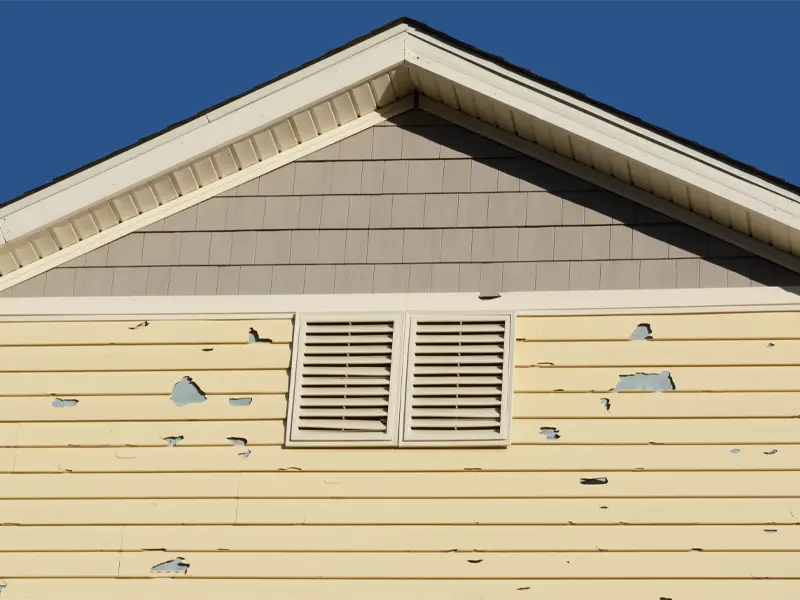 Storm damage restoration